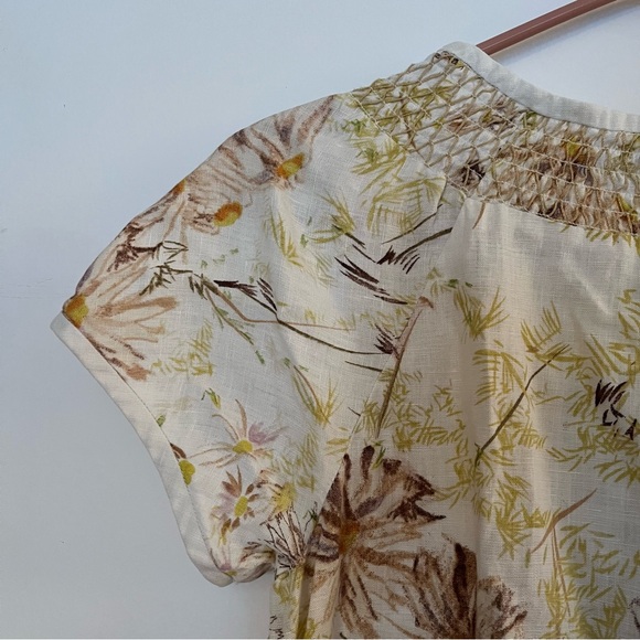 Zara linen nature summer dress - Picture 6 of 6